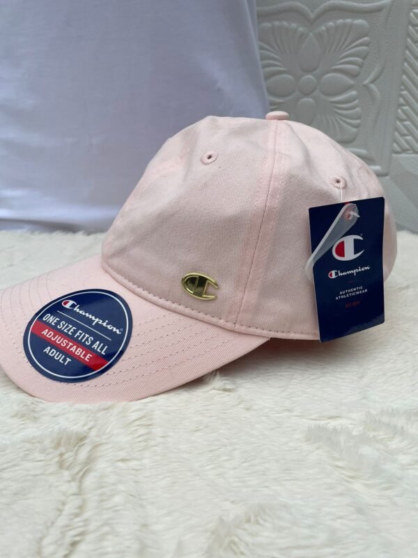 gorra Champion en color rosa pastel